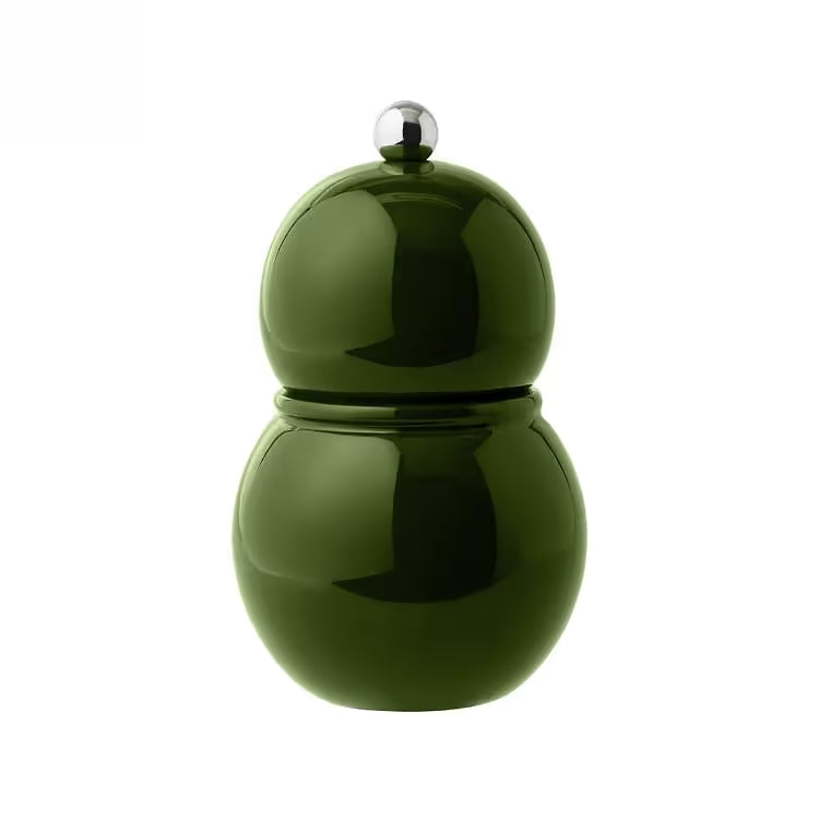 Lacquer Chubby Salt or Pepper Mills