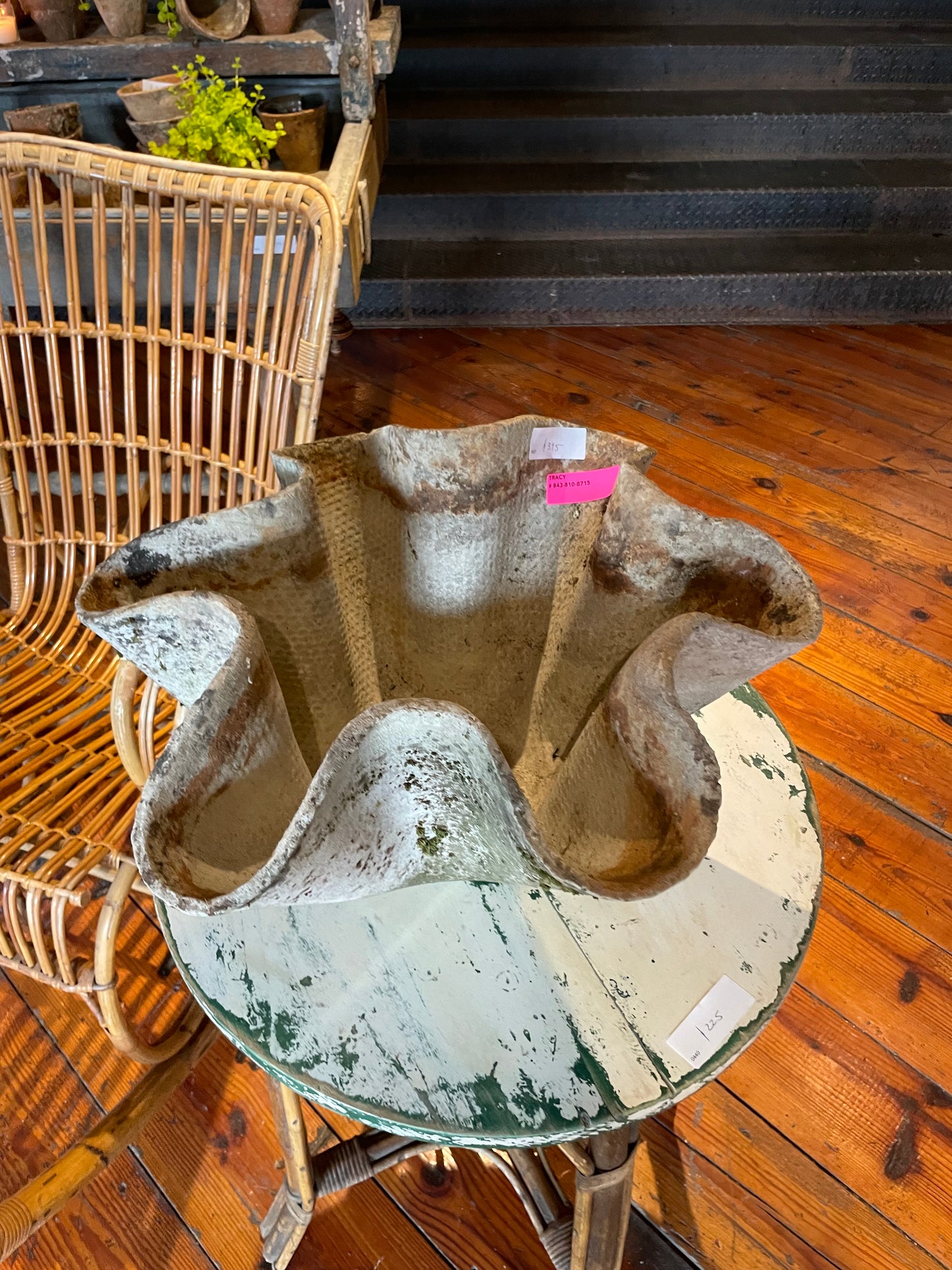 Vintage Willy Guhl Handkerchief Planter