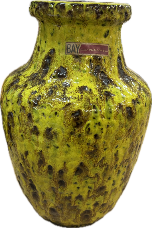 Vintage Yellow 'Contura' Bouquet Vase, C. 1970S