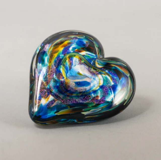 Heart of Fire Paperweight