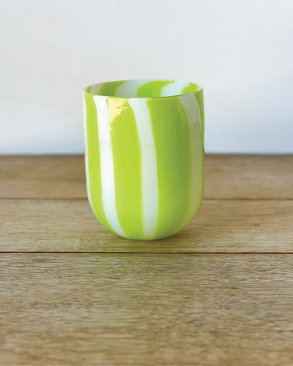 Opaque Murano Cane Glass Tumbler – Elizabeth Stuart