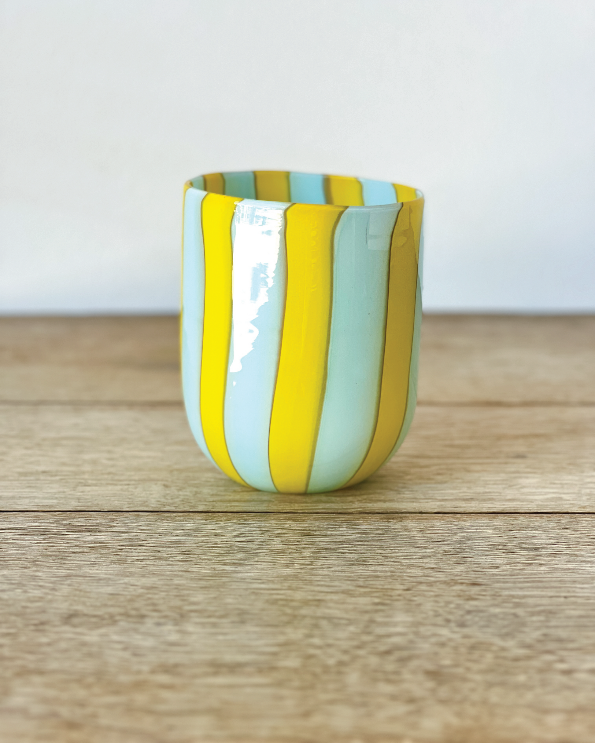 Opaque Murano Cane Glass Tumbler – Elizabeth Stuart