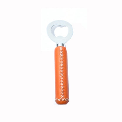 Hand Stitched Leather Bottle Opener