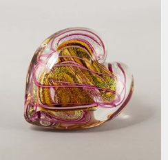 Heart of Fire Paperweight