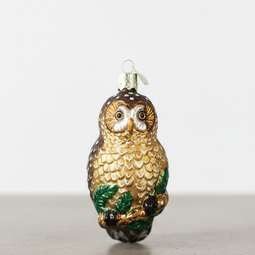 Spotted Owl Ornament