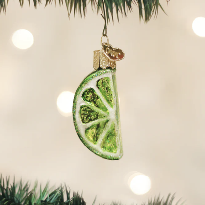 Lime Slice Ornament