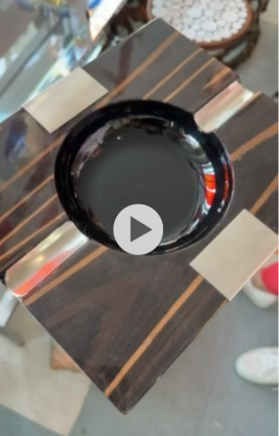 Zebra Wood Catch Bowl