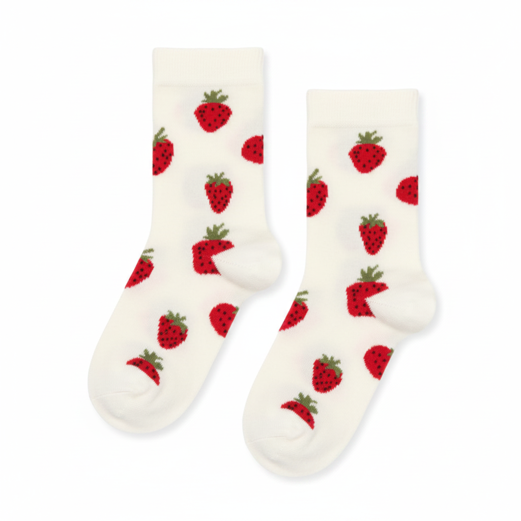 Mini Ichigo Crew Sock