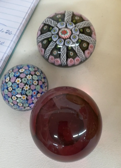 Assorted Glass Paperweight
