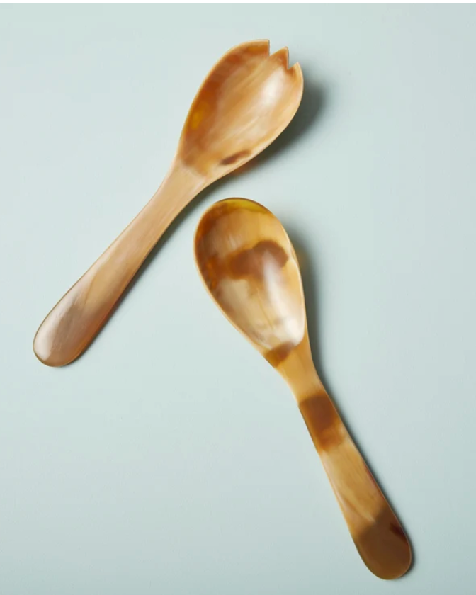 Horn Serving Set