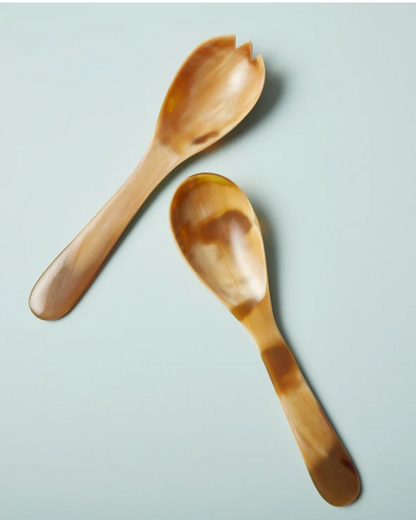 Horn Serving Set