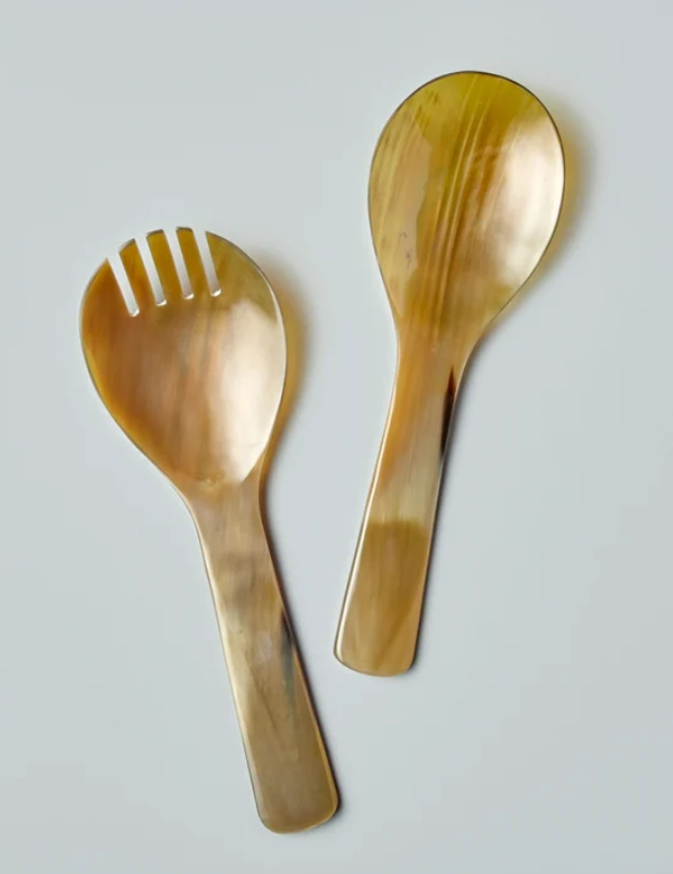 Horn Serving Set