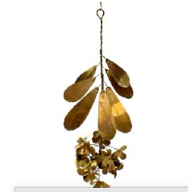 Brass Flower Ornament