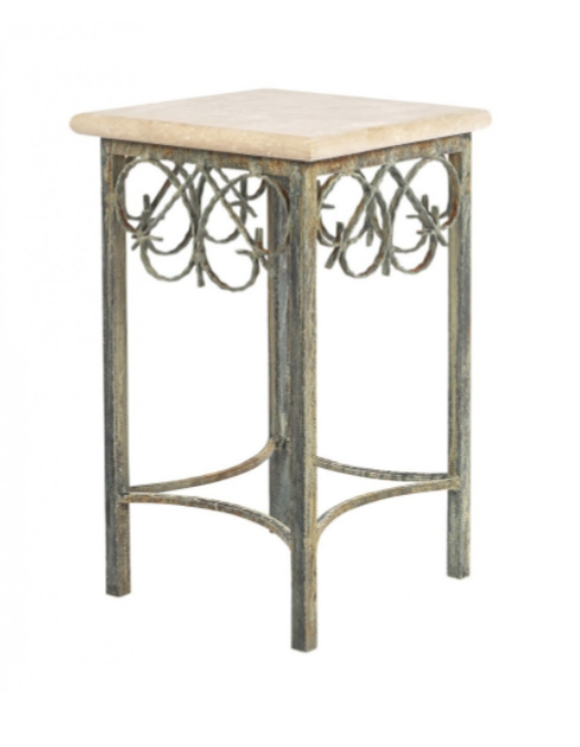 Scroll End Table