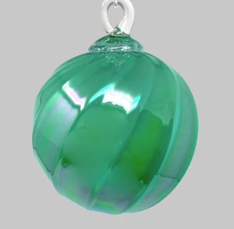 Sour Apple Glass Ornament