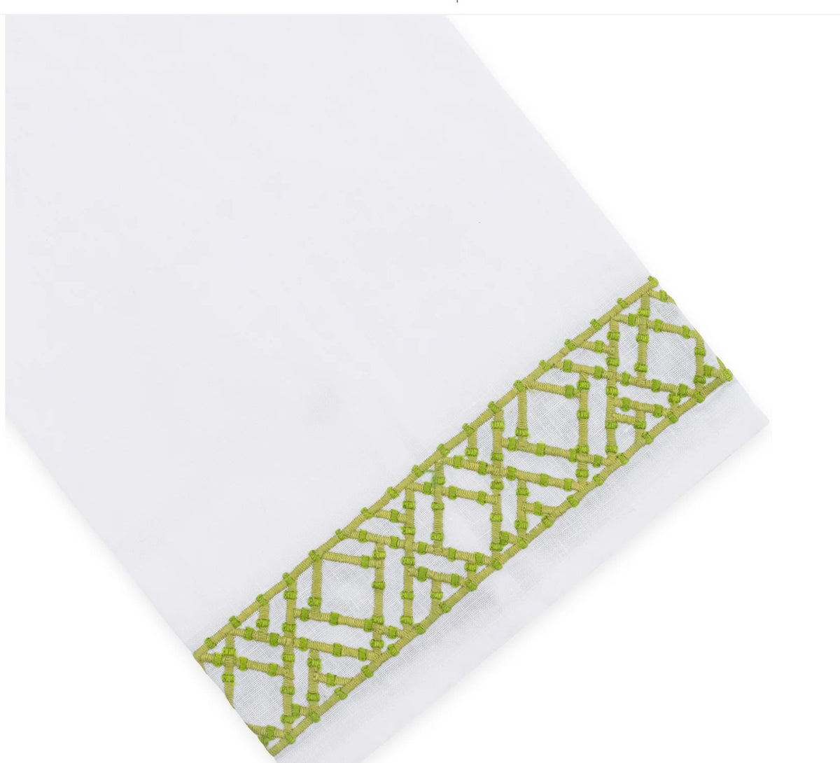 Linen Embroidered Hand Towel