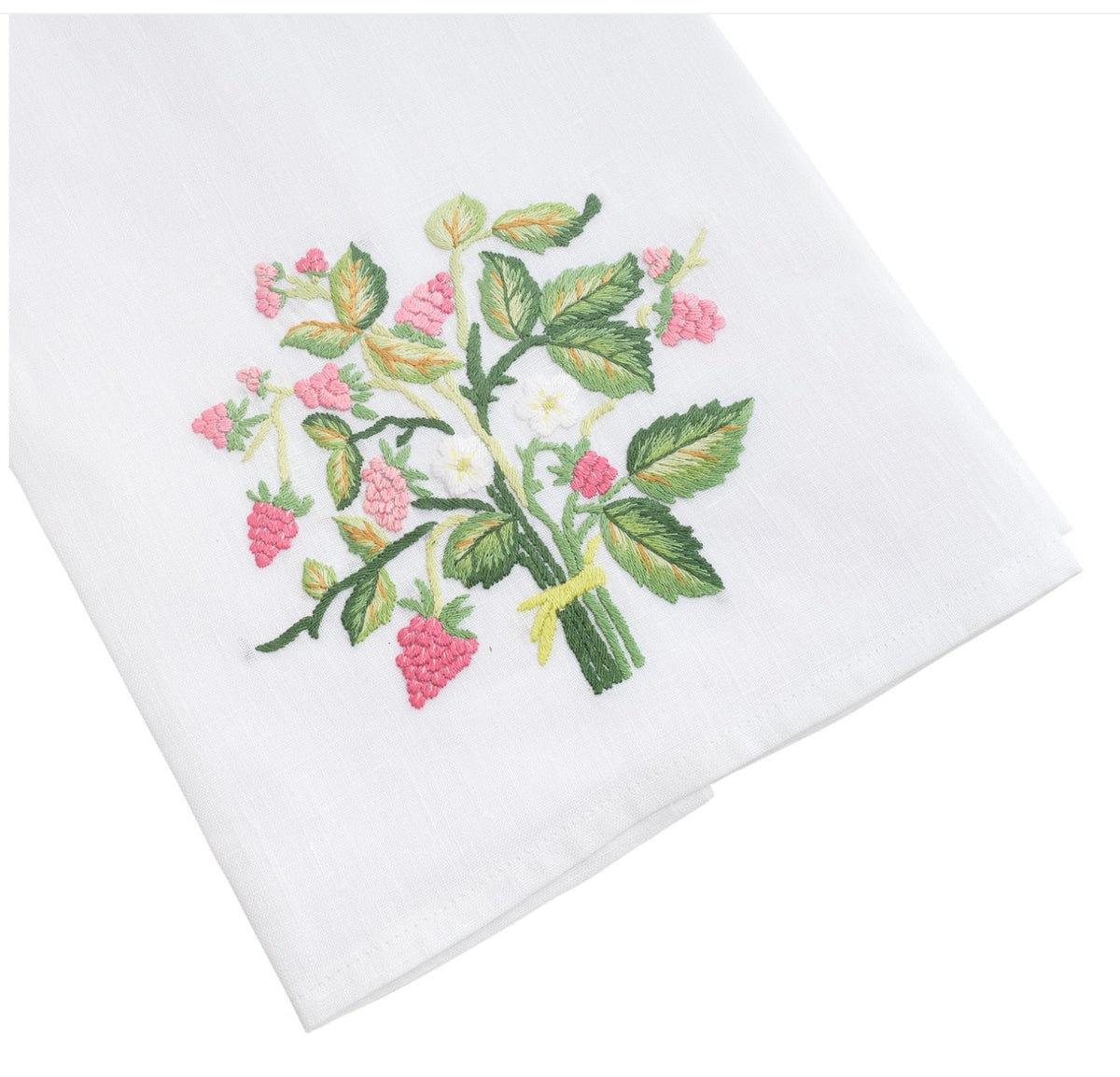 Linen Embroidered Hand Towel