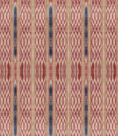 Rhubarb Ikat Table Linen Collection