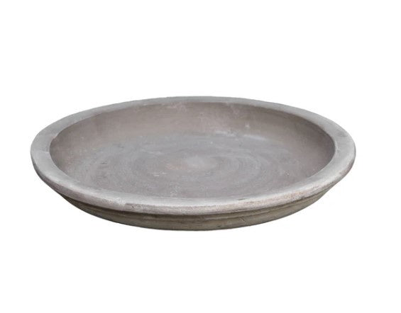 Vietnamese Unglazed Round Saucer
