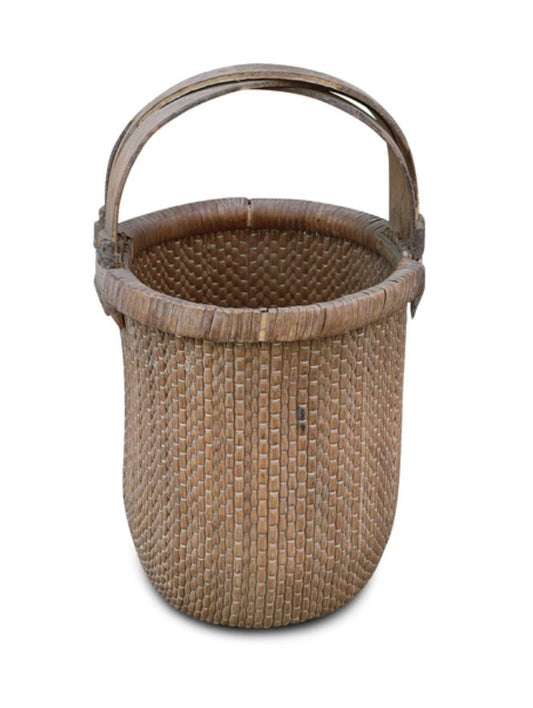 Vintage Chinese Willow Basket