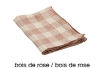 Maison de Vacances Bourdon Vintage Vichy Linen Tablecloths