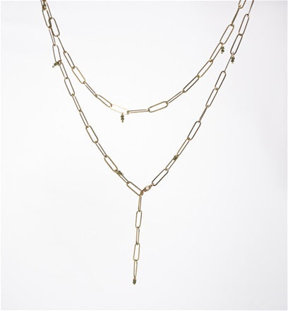18k Gold Popsicle Necklaces
