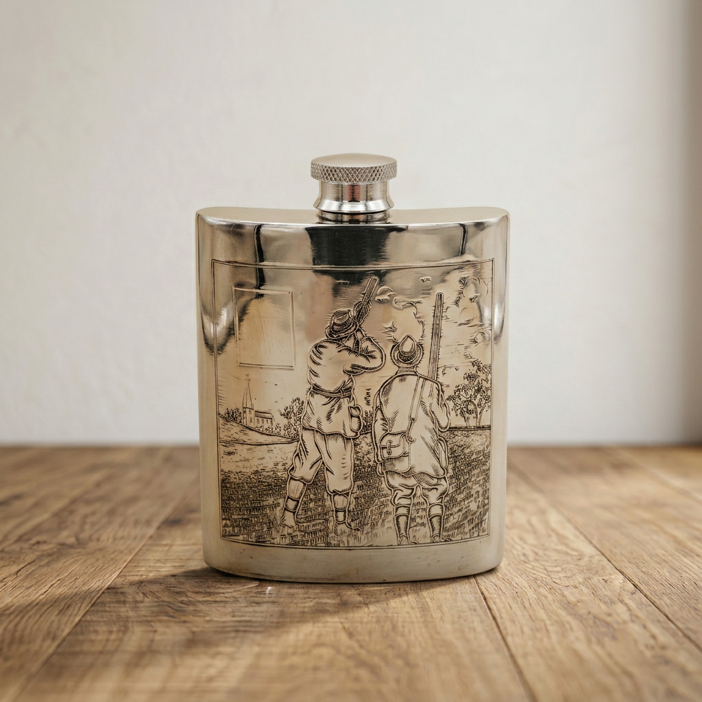 Pewter Flask | 6 oz