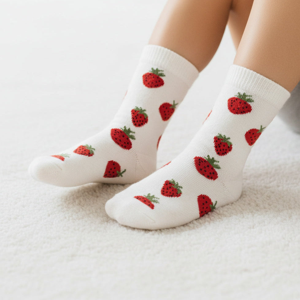Mini Ichigo Crew Sock