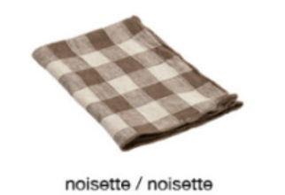 Maison de Vacances Tablecloth Maison de Vacances Bourdon Vintage Vichy Linen Tablecloths, view 15