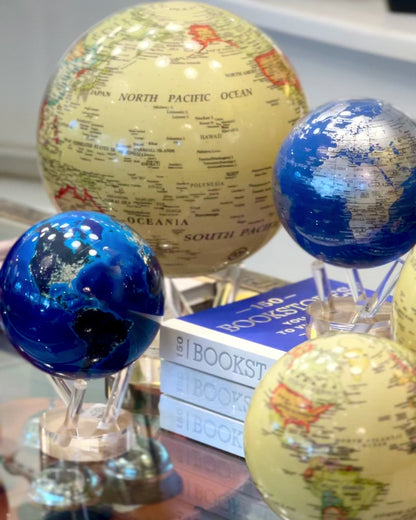 White & Gold Globe