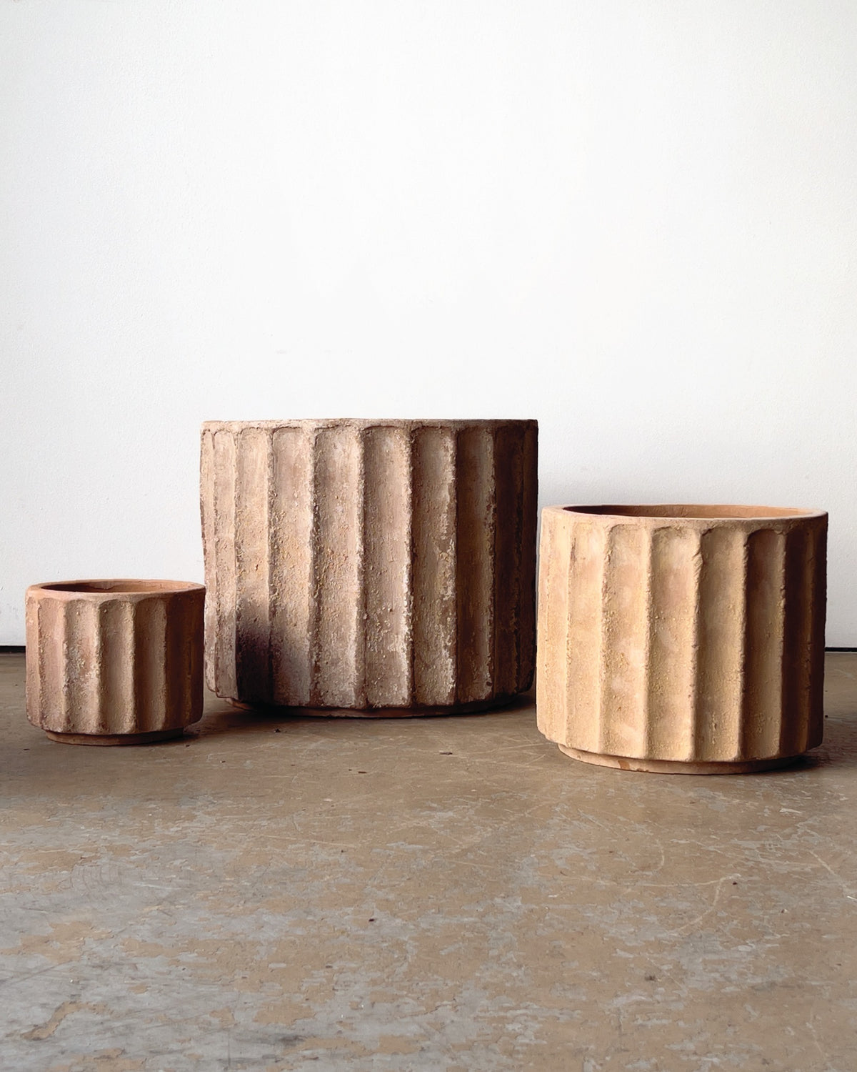 Tall Pilar Planter Collection, three sizes