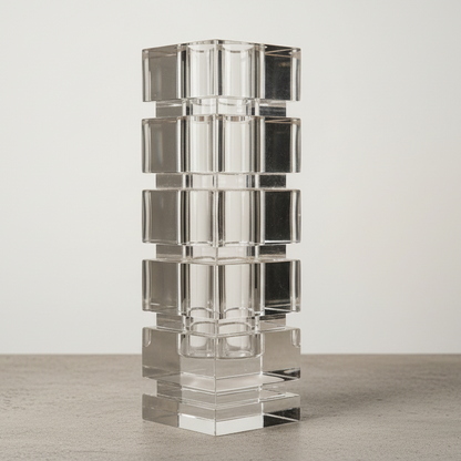 Crystal "Illusion" Vase