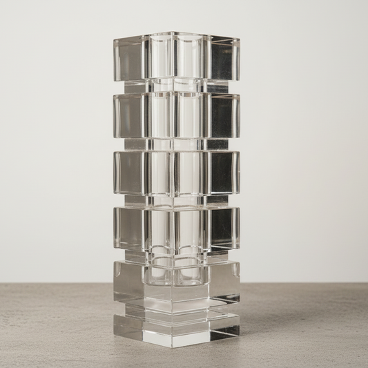 Crystal "Illusion" Vase